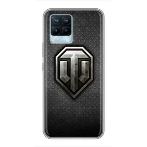 Чехлы с тематикой Киберспорт для Realme 8 (VPrint) (Лого Tanks)