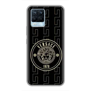 Чохли VERSACE для Рілмі 8 (PREMIUMPrint) (Лого Версаче)