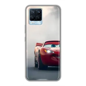 Силіконовий чохол Маквін для Realme 8 (Швидкісний Маквін)