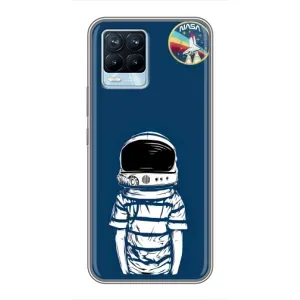 Чехол NASA для Realme 8 (AlphaPrint)