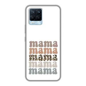 Чохли для мами на Realme 8 (Текстовий колаж мама)