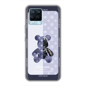 Крутые Чехлы Луи Виттон для Realme 8 (AlphaPrint) (Медвежонок LV)