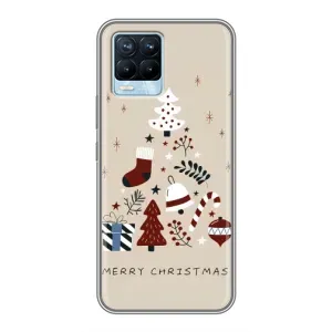 Різдвяні, Святкові Чохли для Рілмі 8 (Merry Christmas)