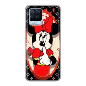 Чохол Disney Mouse Realme 8 (PREMIUMPrint) (Мінні Маус ЛВ)
