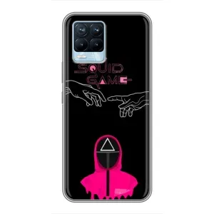Чохол Гра в кальмара для Realme 8 (Мінімалізм Гра кальмара)