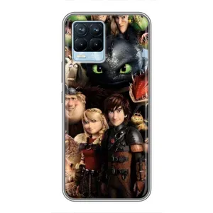 Чохол як приборкати дракона на Realme 8 (Персонажі дракона)