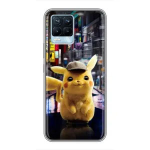 Чохли з крутими принтами для Realme 8 - (PREMIUMPrint) (Пикачу)