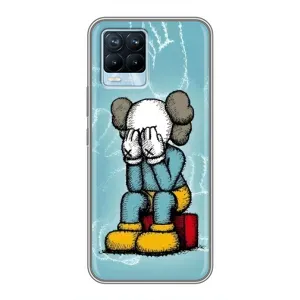 Чохли для Realme 8 - Bearbrick Louis Vuitton (PREMIUMPrint) (Плач Bearbrick)