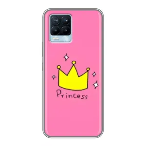 Чохол з картинкою (Стильні) Рілмі 8 - (AlphaPrint) (Princess)