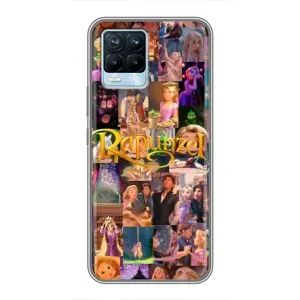 Чохол Рапунцель для Realme 8 (Колаж Рапунцель)