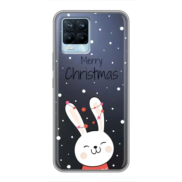 Чохол з принтом «Різдвяний заєць» для Realme 8 Чохол з принтом «Різдвяний заєць» для Realme 8