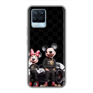 Чохол Disney Mouse Realme 8 (PREMIUMPrint) (Родина Маусів)