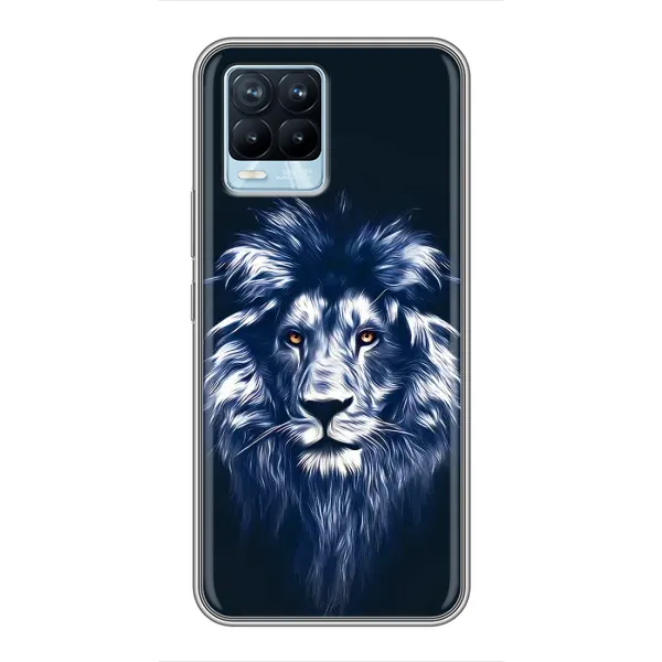 Чохол з принтом «Синій Лев» для Realme 8