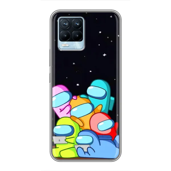 Чохол з принтом «Скіни в космосі» для Realme 8