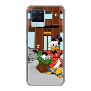 Чехли для Realme 8 - Скрудж МакДак Louis Vuitton (PREMIUMPrint) (Скрудж ЛВ)
