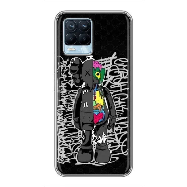 Чохол з принтом «Стиль Bearbrick» для Realme 8
