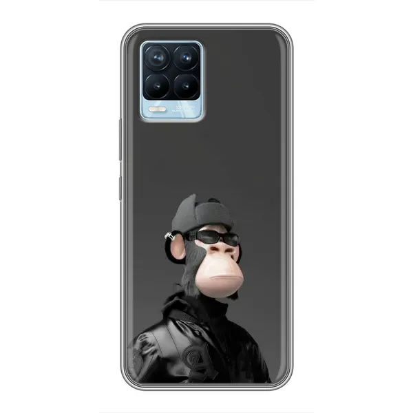 Чехол с принтом «стильная обезьяна NFT» для Realme 8