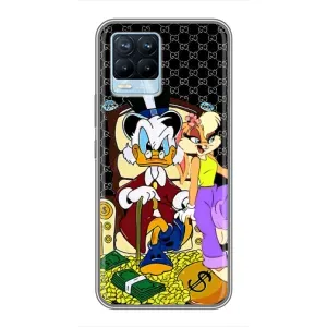 Чехли для Realme 8 - Скрудж МакДак Louis Vuitton (PREMIUMPrint) (Стильна Утка)
