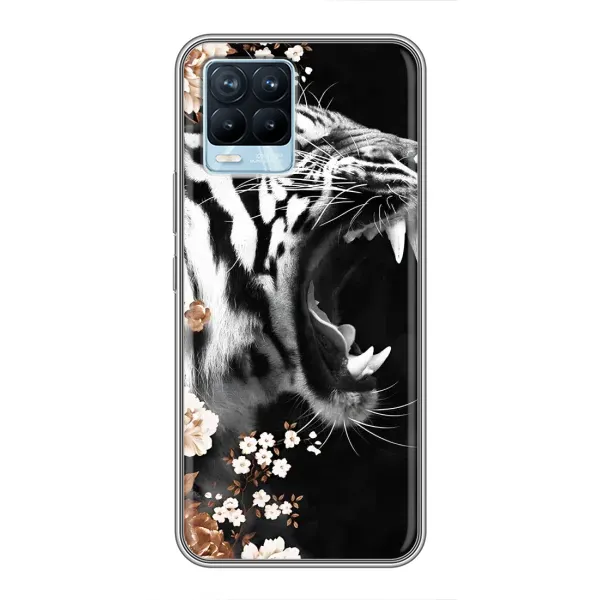 Чохол з принтом «Стильний ТИГР» для Realme 8