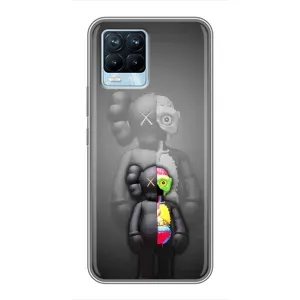 Чохли для Realme 8 - Bearbrick Louis Vuitton (PREMIUMPrint) (Тіло Bearbrick)