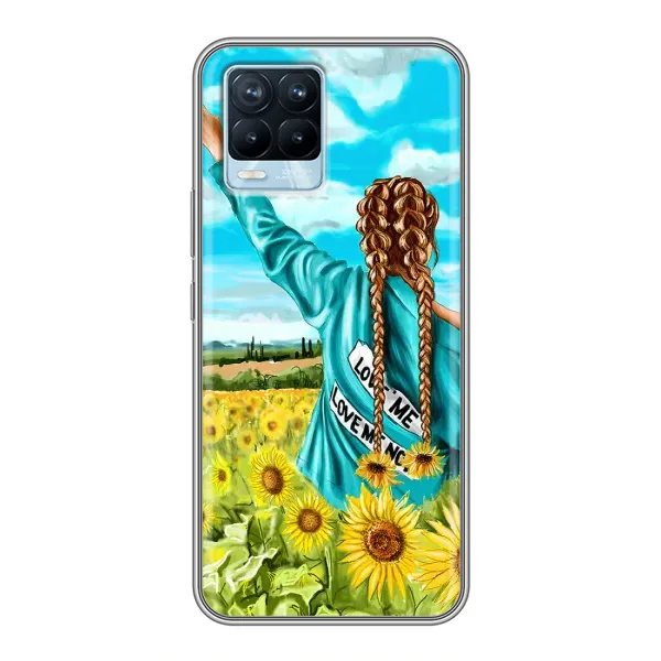 Чохол з принтом «Україночка» для Realme 8 Чохол з принтом «Україночка» для Realme 8
