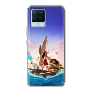 Чохол з мультфільмом Ваяна Realme 8 (Команда Ваяна Мауї)