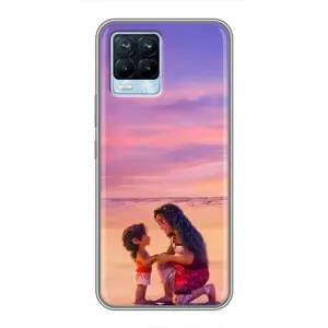 Чохол з мультфільмом Ваяна Realme 8 (Маленька Ваяна)