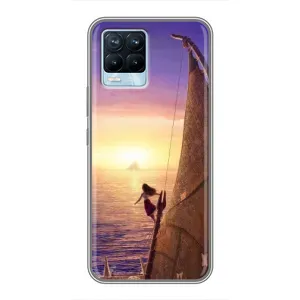 Чохол з мультфільмом Ваяна Realme 8 (Захід сонця Ваяна)