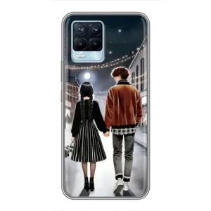 Чохол з дизайном Венздей 2 на Realme 8 (Венздей та Тайлер)