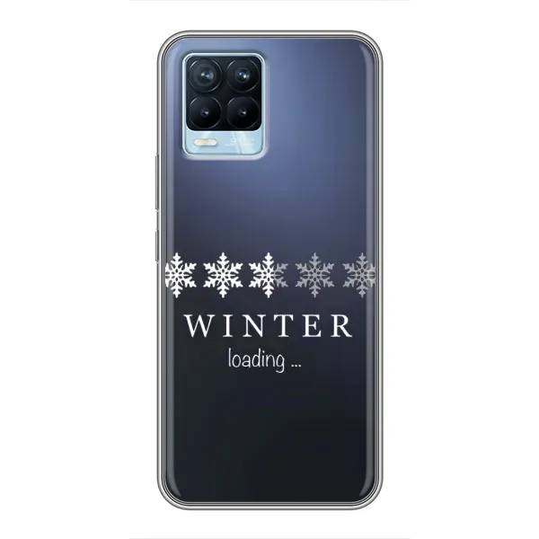 Чохол з принтом «Winter loading» для Realme 8 Чохол з принтом «Winter loading» для Realme 8