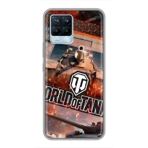 Чехлы с тематикой Киберспорт для Realme 8 (VPrint) (World of Tanks)