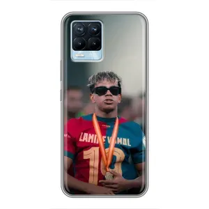 Чохол з футболістом Ламін Ямаль Realme 8 (Ямаль Барса)