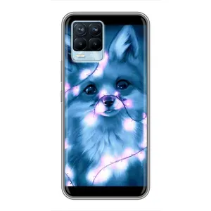 Чохли з картинкою Лисичка для Realme 8 (VPrint) (Яскрава лисичка)