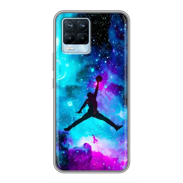 Чохол з принтом «Яскравий Джордан» для Realme 8