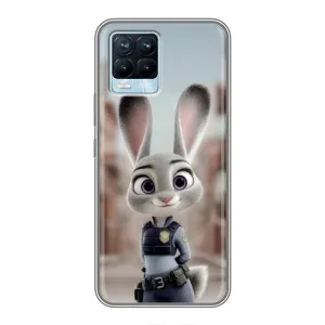 Чохол Зоотрополіс на Realme 8 (Офіцер Джуді Гопс)