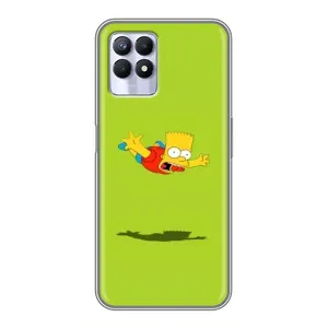 Чjхол з Сімпсонами для Realme 8i (VPrint) (Барт Сімпсон)