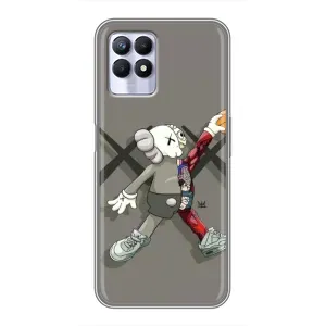 Чехлы для Realme 8i - Bearbrick Louis Vuitton (PREMIUMPrint) (Беарбрик Джордан)