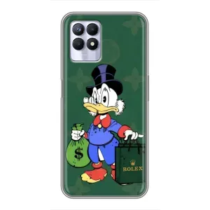 Чехли для Realme 8i - Скрудж МакДак Louis Vuitton (PREMIUMPrint) (Богата Утка)