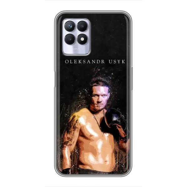 Чехол с принтом «Боксер Александр Усик» для Realme 8i Чехол с принтом «Боксер Александр Усик» для Realme 8i