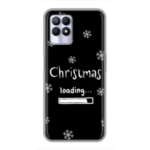 Рождественские, Праздничные Чехлы для Реалми 8i (Christmas loading)