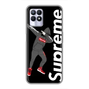 Чехол для Realme 8i с картинкой Supreme (AlphaPrint) (Деб Суприм)
