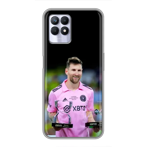 Чехол с принтом «Кубки Месси» для Realme 8i