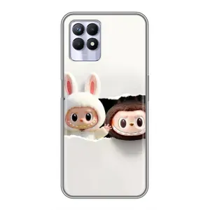 Чохол з принтом «Лабубу» для Realme 8i