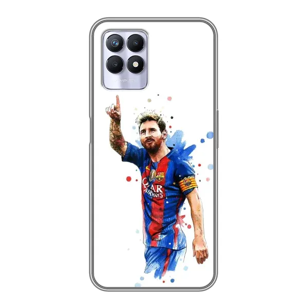 Чехол с принтом «Лео Месси» для Realme 8i Чехол с принтом «Лео Месси» для Realme 8i