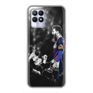 Чехлы Месси для Realme 8i (AlphaPrint) (Lionel Messi)
