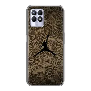 Чехлы для Realme 8i - с картинкой JORDAN (AlphaPrint)
