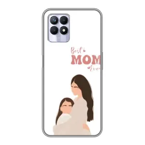 Чехол с принтом «Мама и дочка» для Realme 8i