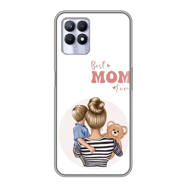 Чехол с принтом «Мама и сын» для Realme 8i Чехол с принтом «Мама и сын» для Realme 8i