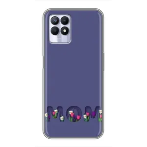Чехол с принтом «Мама в цветах» для Realme 8i