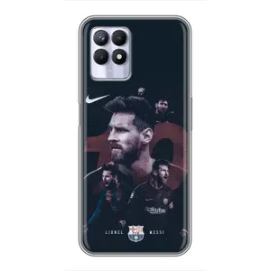 Чехлы Месси для Realme 8i (AlphaPrint) (Месси 10)
